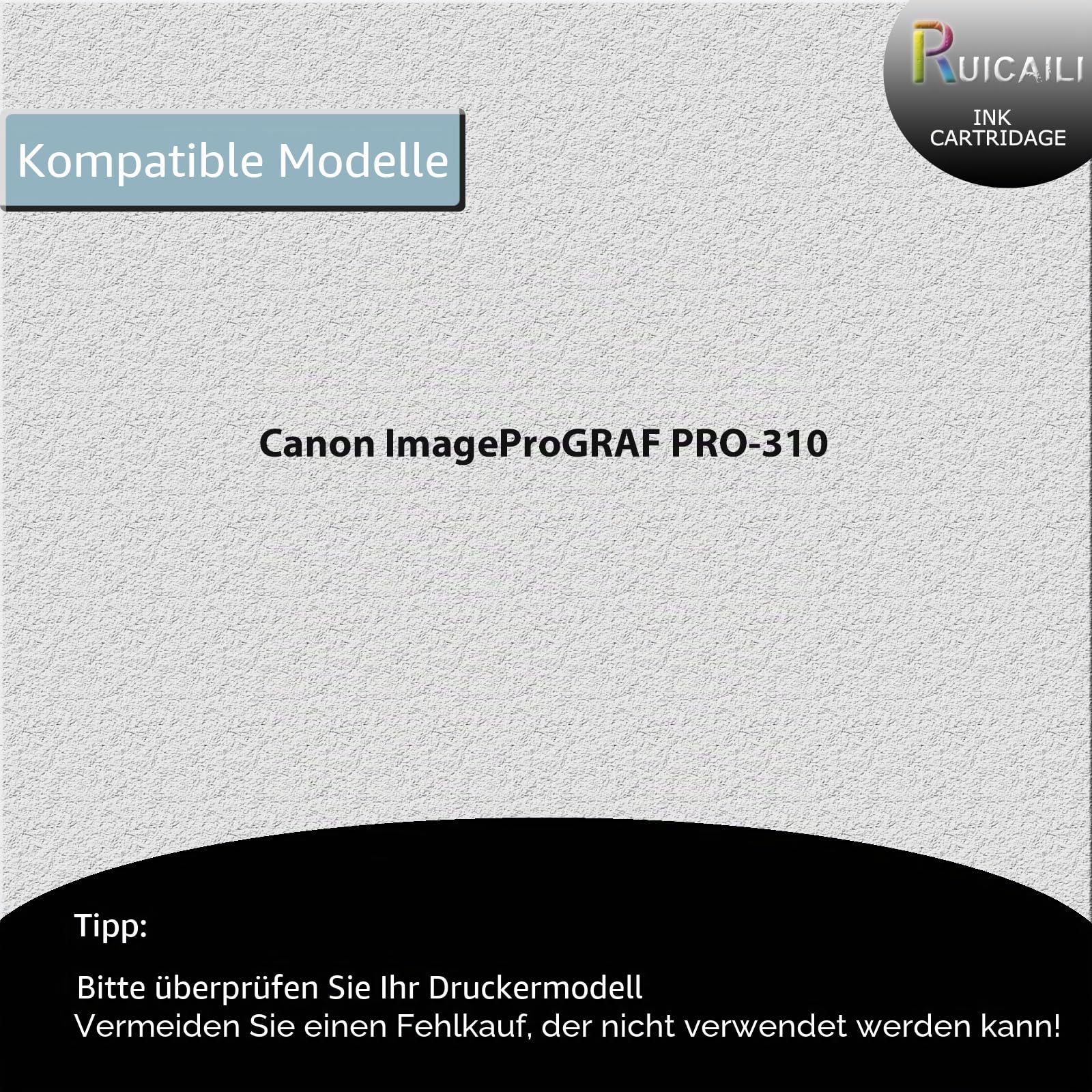 Pigmentdruckpatronen PFI5100 PFI-5100 PFI 5100, 10 Stück mit je 14,5 ml, insgesamt 145 ml, kompatibel mit Canon ImageProGRAF PRO-310