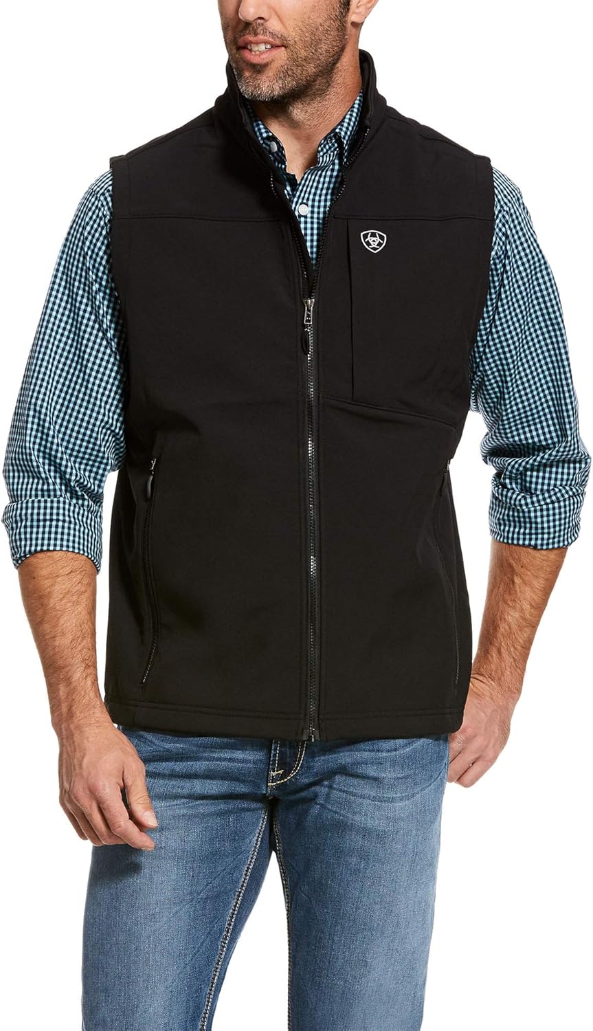 ARIAT mens Logo 2.0 Softshell Vest