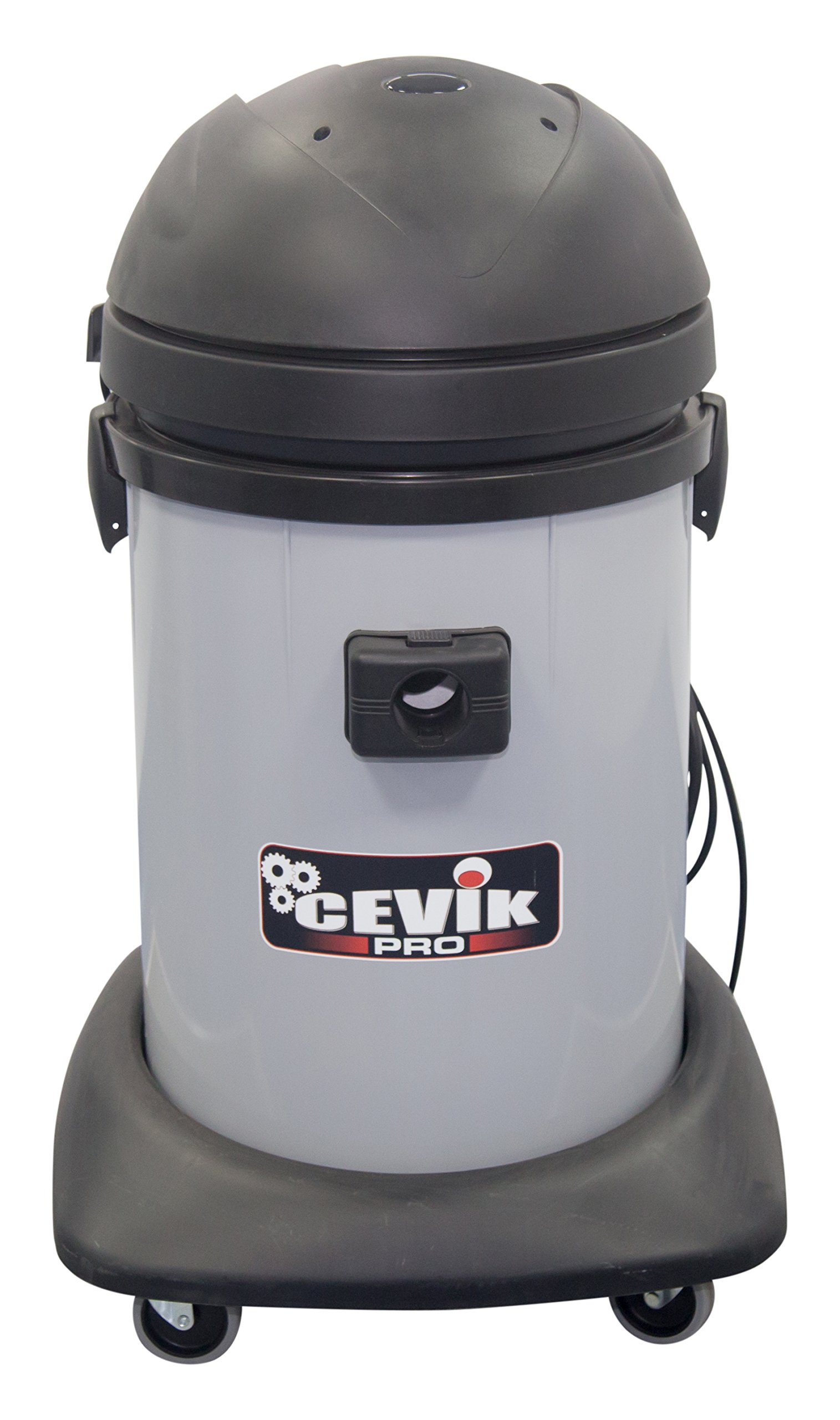 Cevik PRO CE-PRO70ABS Aspiratore Industriale 1200W – 77L in ABS Antiurto – Basso Rumore – Bidone Aspiratutto Solidi e Liquidi – Uso Intensivo Professionale