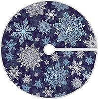 Vista 8 de Falda de árbol de Navidad con estampado de béisbol deportivo, adornos rústicos de Navidad, decoración de fiestas de vacaciones, 36 pulgadas