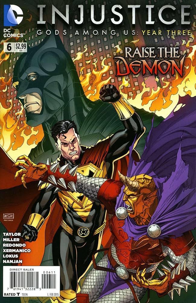 Amazon.com: Injustice: Gods Among Us: Year Three #6 VF ; DC comic