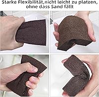 Vista 2 de 6 esponjas de esmeril, esponja de nano carborundo, bloque de lijado de mano, herramienta de limpieza de cocina, de doble uso húmedo y seco, esponja