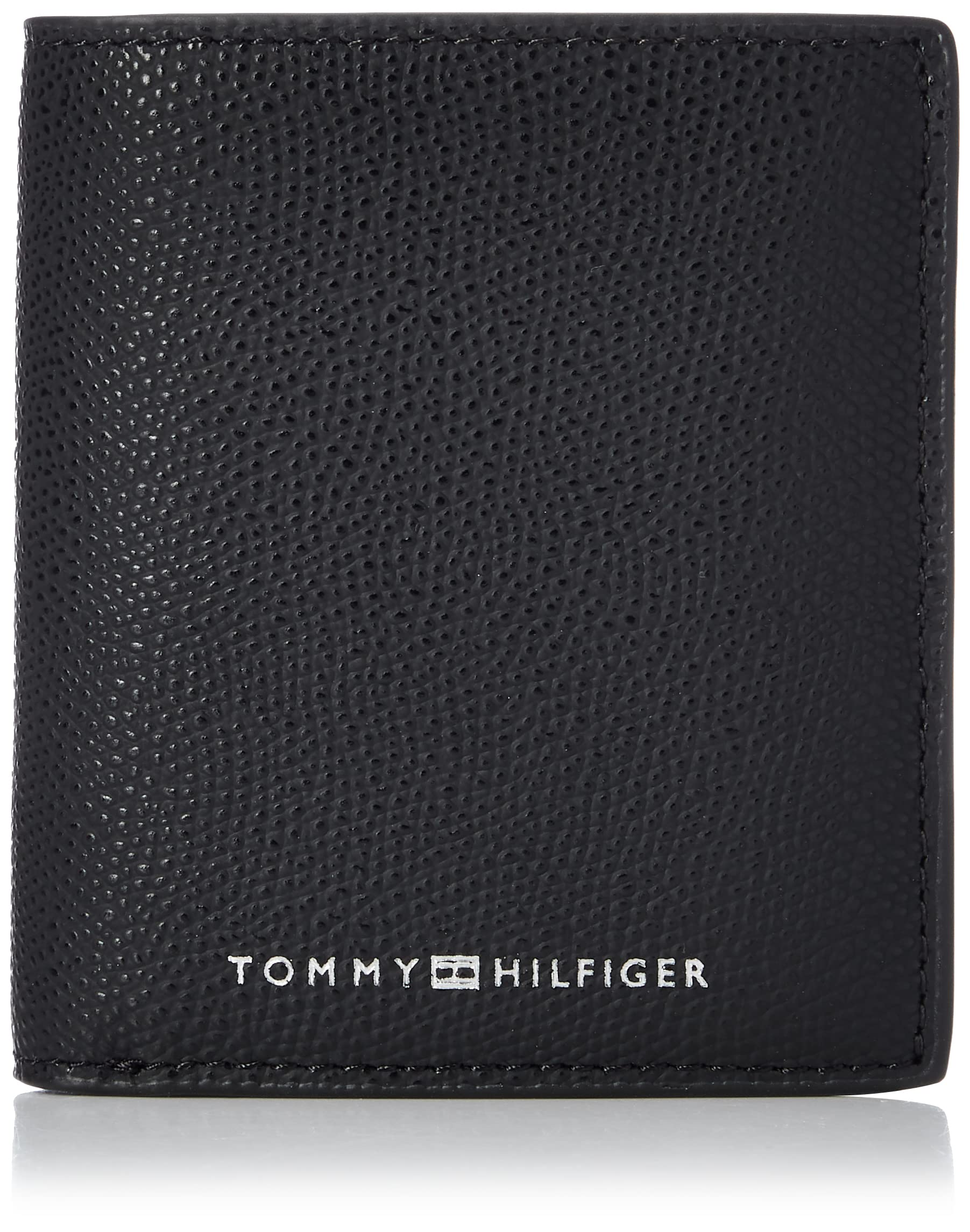 Tommy Hilfiger Elegant Black Leather RFID Men's Wallet