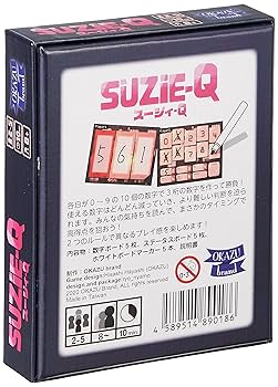 Amazon.co.jp: OKAZU brand スージィ・Q (2-5人用 10分 8才以上