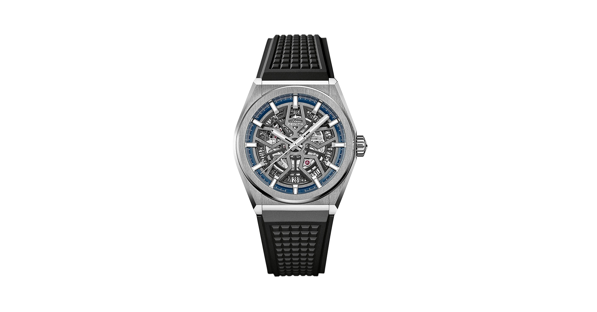 Amazon.com: Zenith Defy Classic Blue Titanium Skeletonised