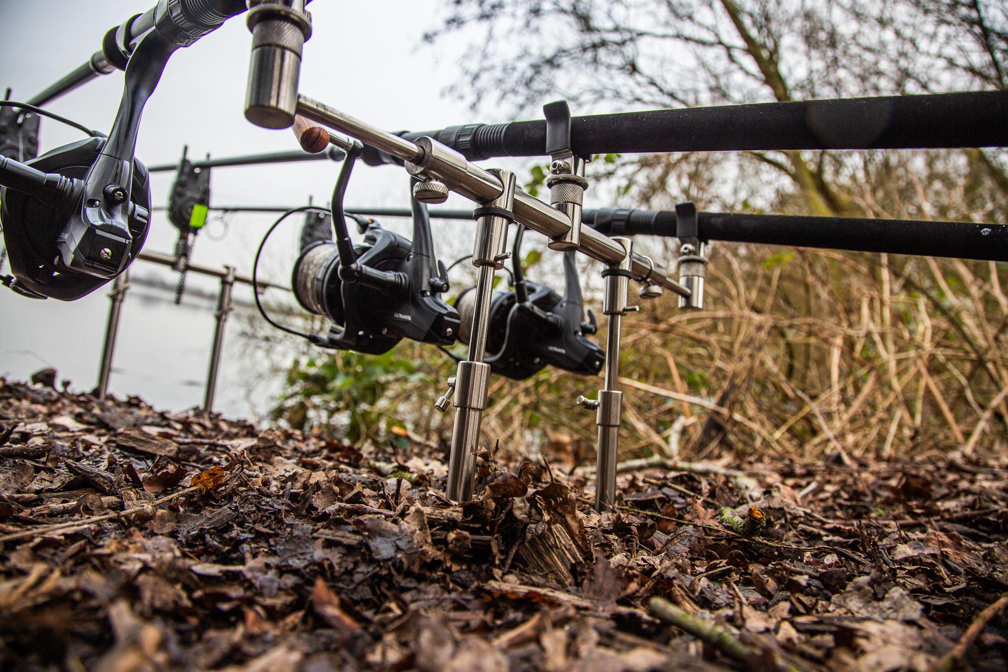 Ultimate Adjustable Stainless Steel 3 Rod Goalpost Kit - Bankstick