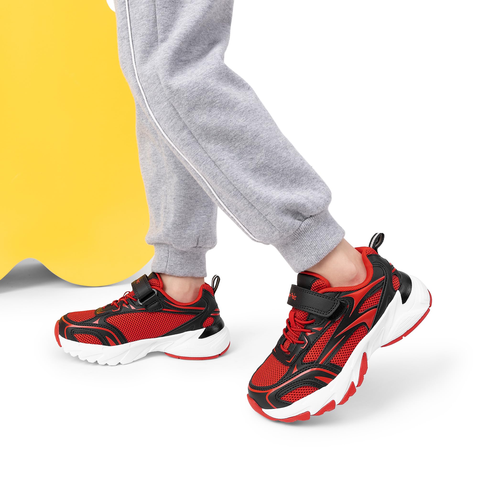 DREAM PAIRS Chaussures de tennis respirantes pour garçons et filles