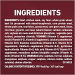 Purina ONE Vrai instinct haute protéine aliments pour chiens secs, boeuf & Bison - 12.4 kg Sachet (1 Boîte)