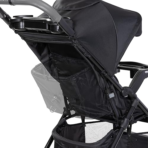 Miniatura 8 de Baby Trend Passport Carriage Travel System DLX (con Ez-Lift Plus), Uptown Black