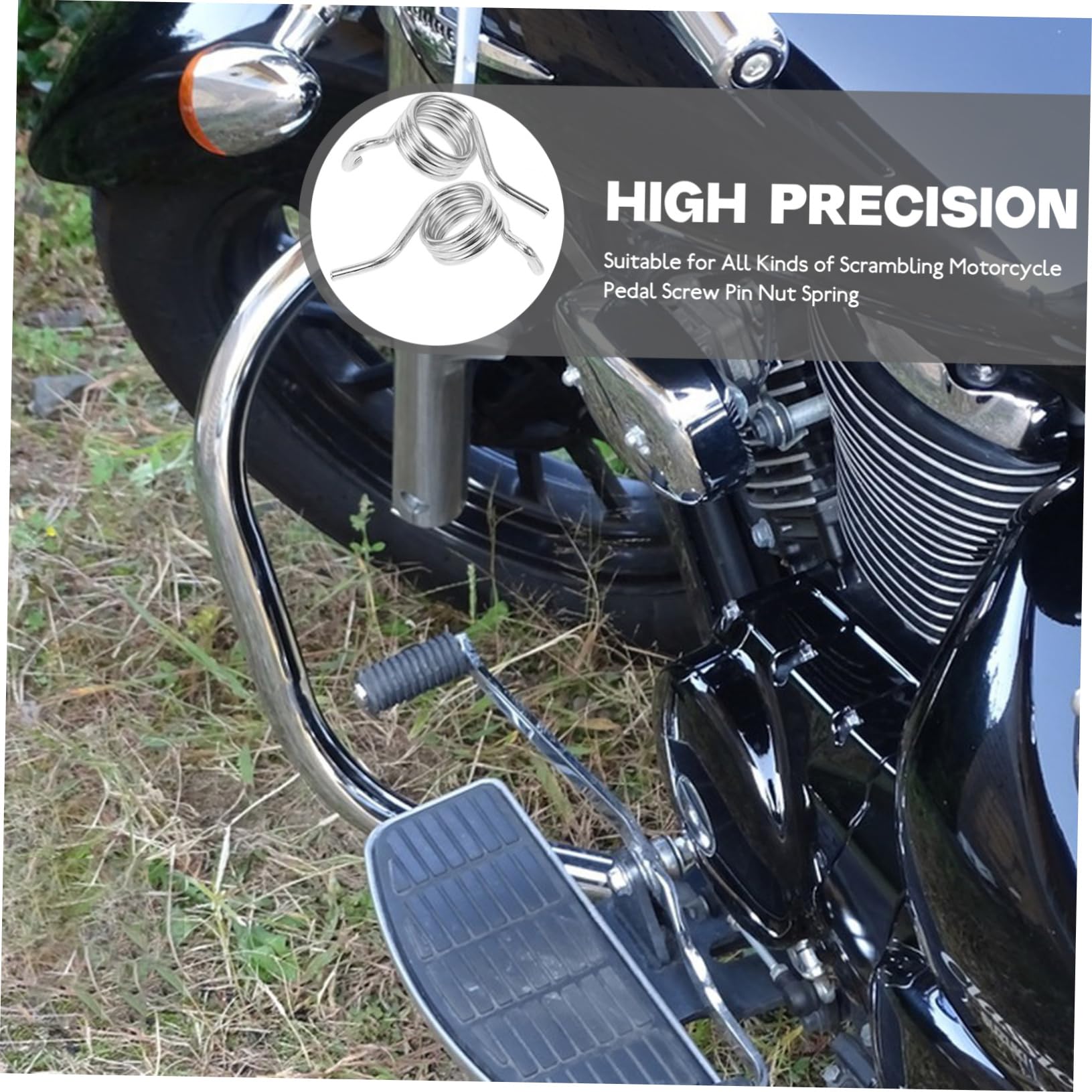 Motorrad Fußrastenhalterung Cnc Aluminiumlegierung Robust 2 Stück Offroad Fußstützen Passend Für Dirtbikes Wetterbeständig