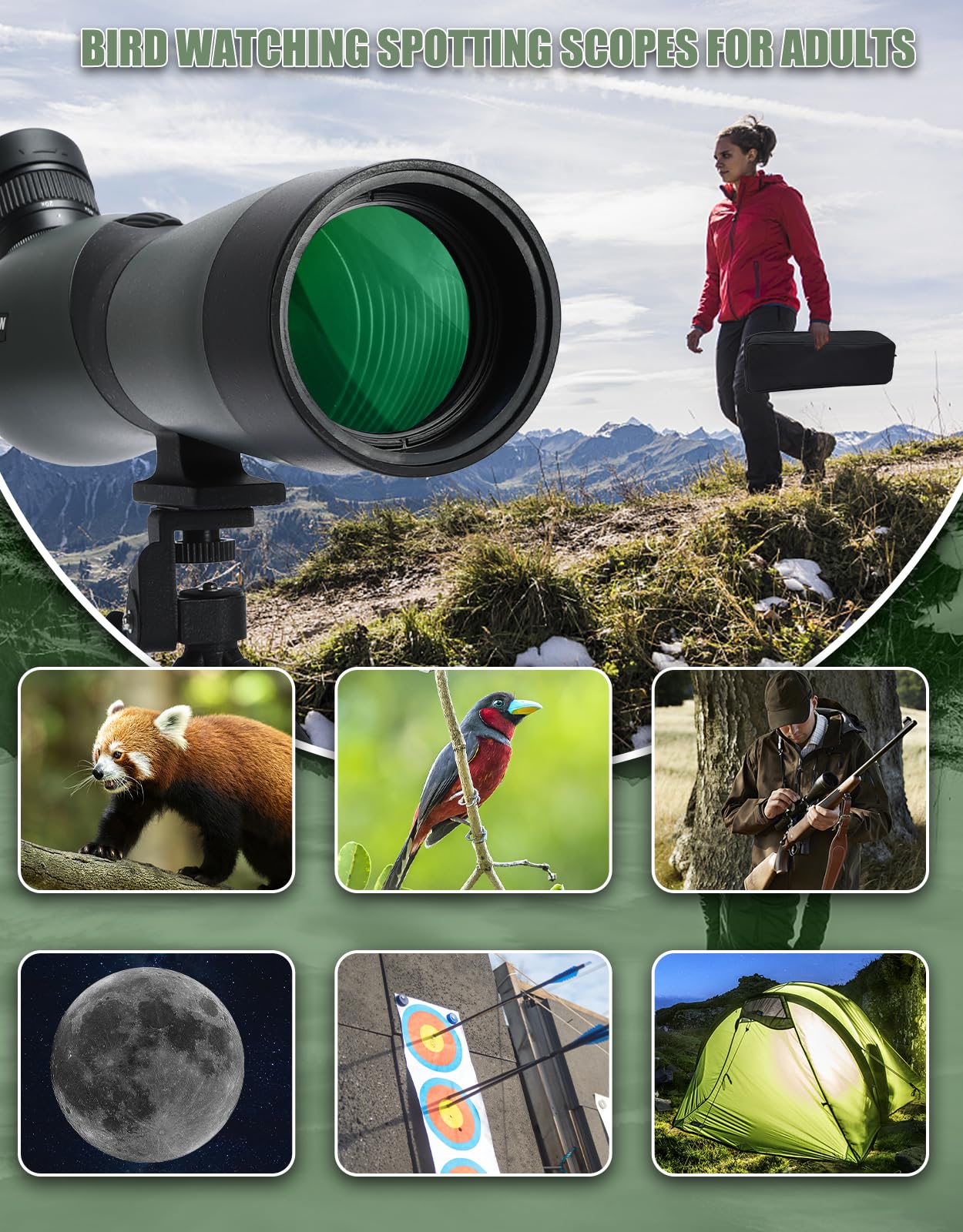 Spotting Scope, Prisma Bak4 De Tres Triples, 25-75 X 85 Cm, | Cuotas sin interés