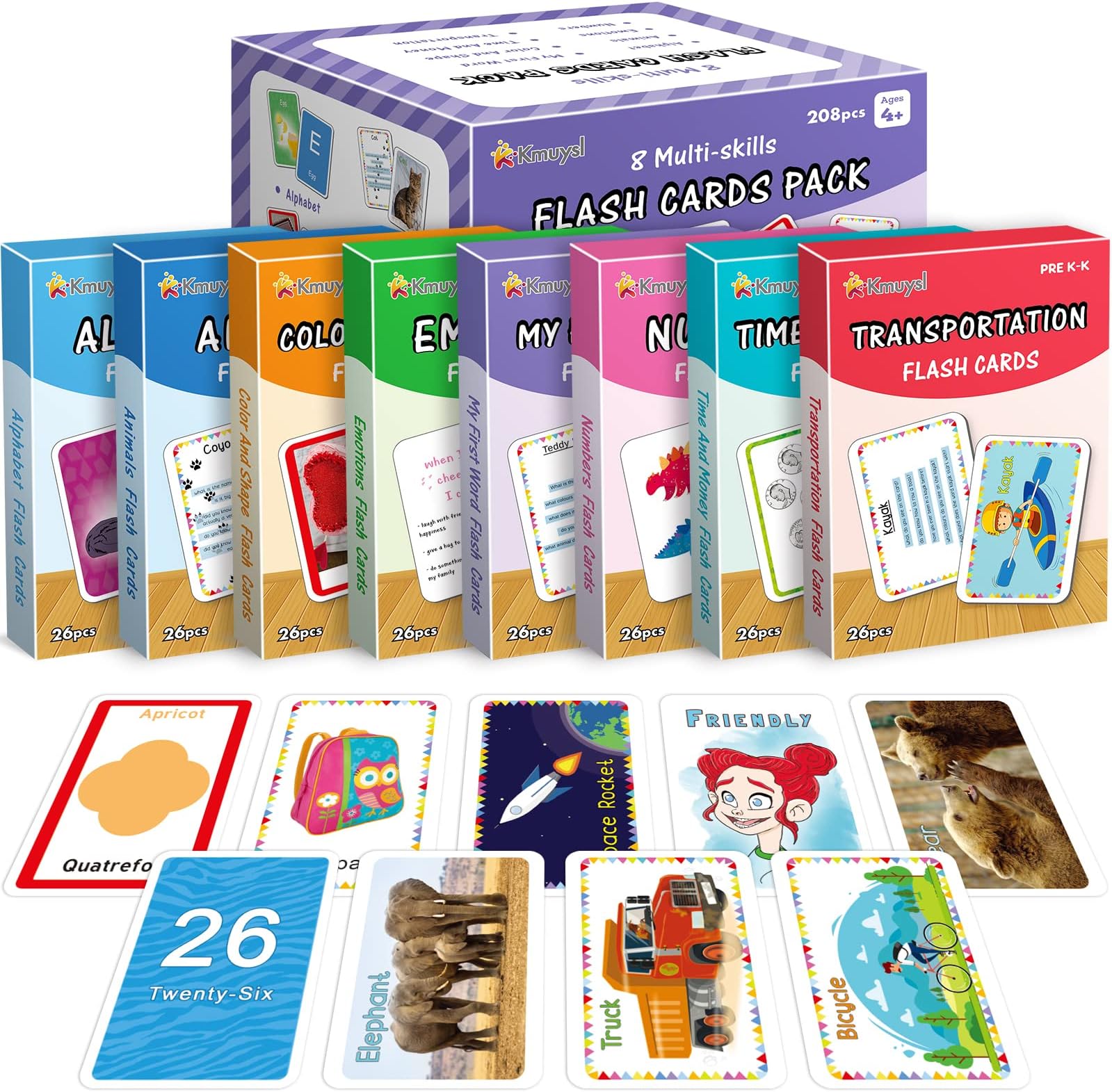 Flash Cards for Toddlers 2-4 Years, Kindergarten, Preschool