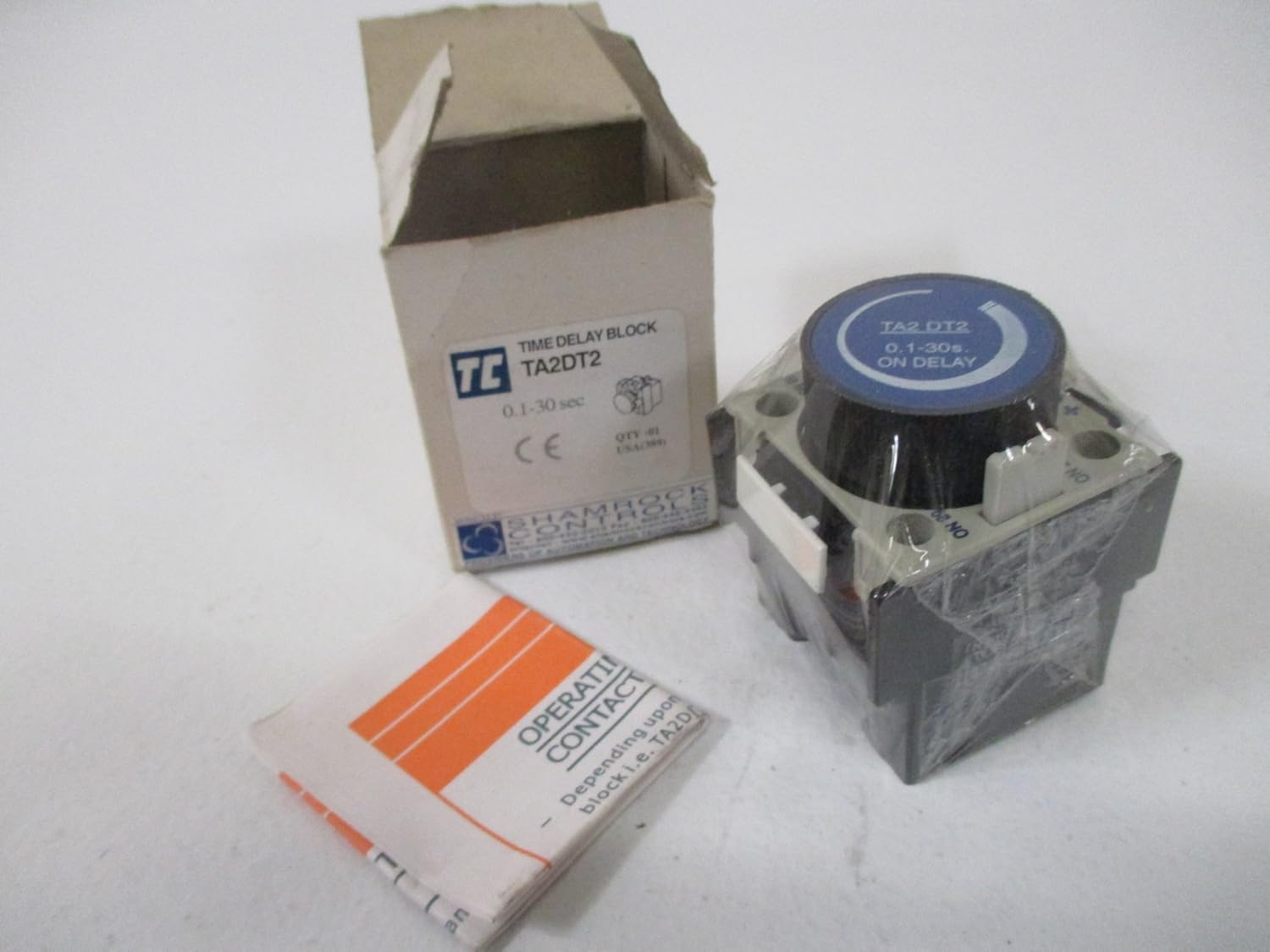 TA2DT2 TIME DELAY BLOCK 0.1-30SEC.NEW IN A BOX