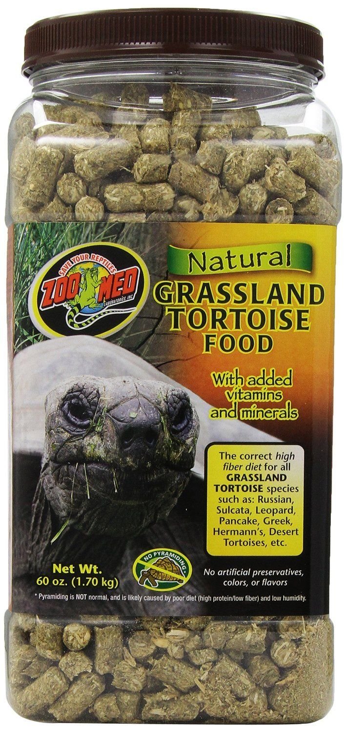 Zoo MedNatural Grassland Tortoise Food, 60 oz.