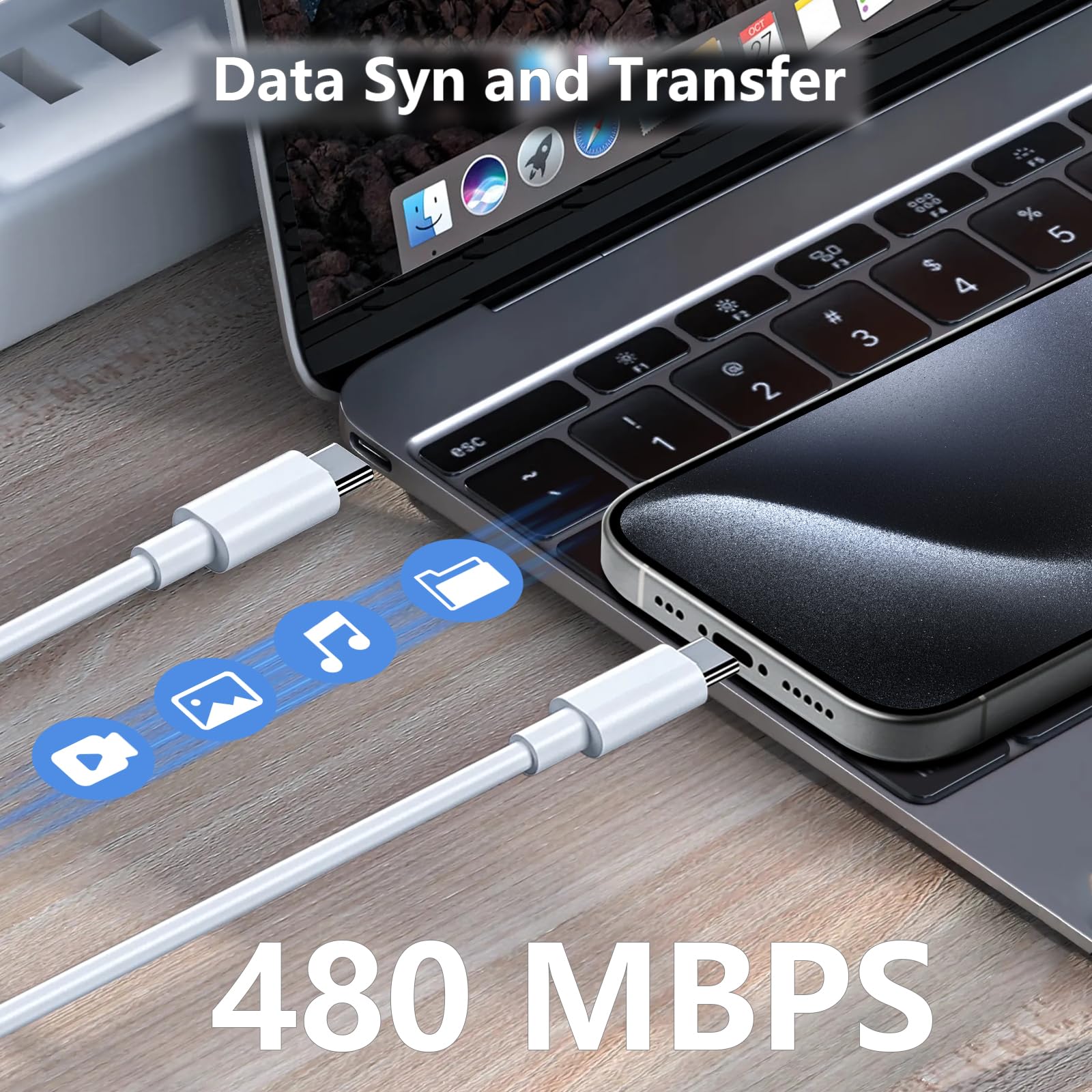 10FT for iPhone 16 15 Charger Fast Charging, Long USB C to C Charger Cord with 20W Type C Phone Fast Charging Block for iPhone 16/16 Pro/16 Pro max/16 Plus, iPhone 15/15 Pro/15 Pro max/15,iPad, 2Pack