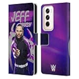 Officially Licensed WWE LED Image Jeff Hardy Leather Wallet Case Compatible with Oppo Reno12 5G