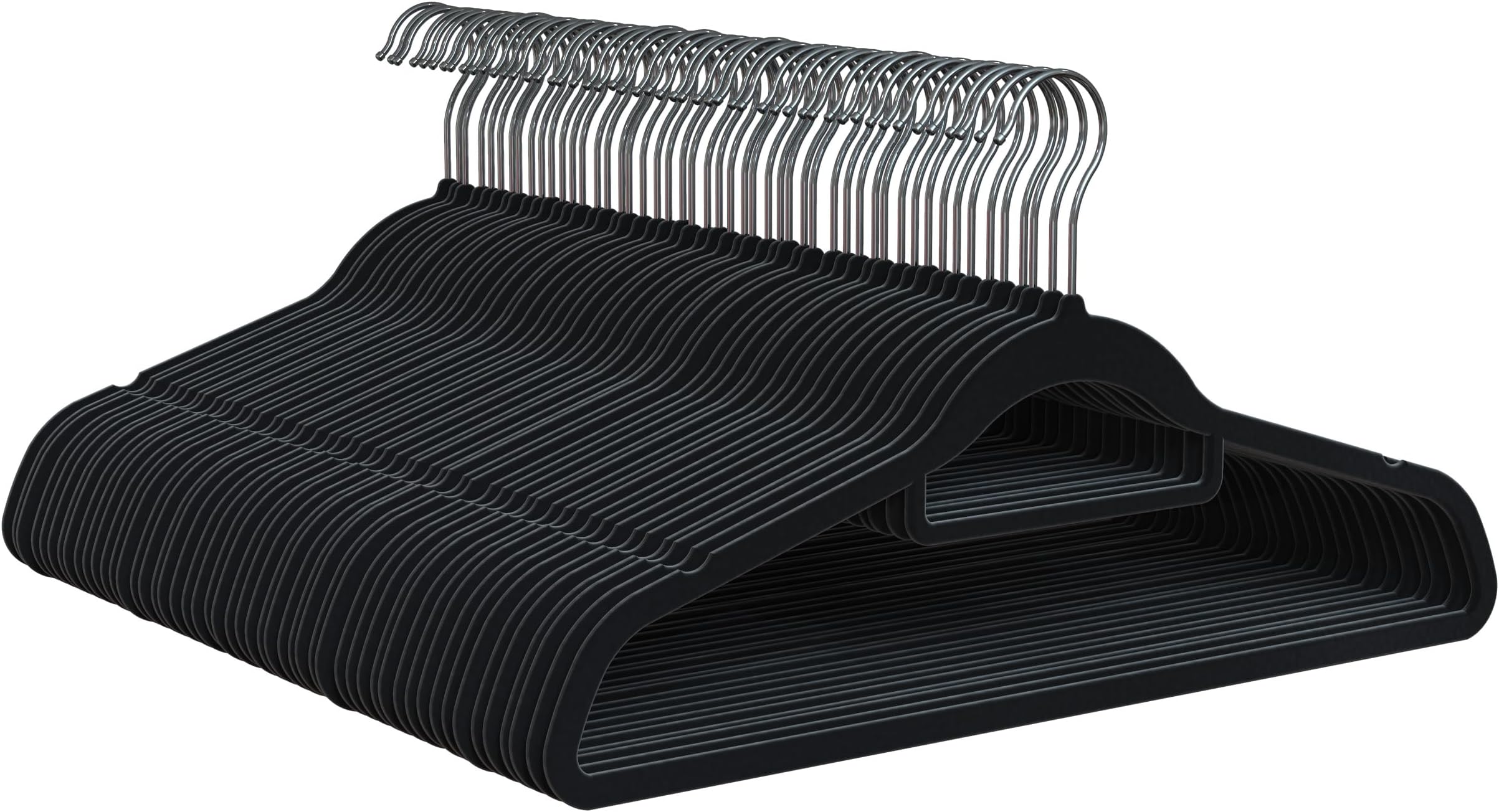 Whychstore Lot De 10 Cintres Antidérapants Et Sans Couture, Col