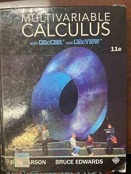Multivariable Calculus