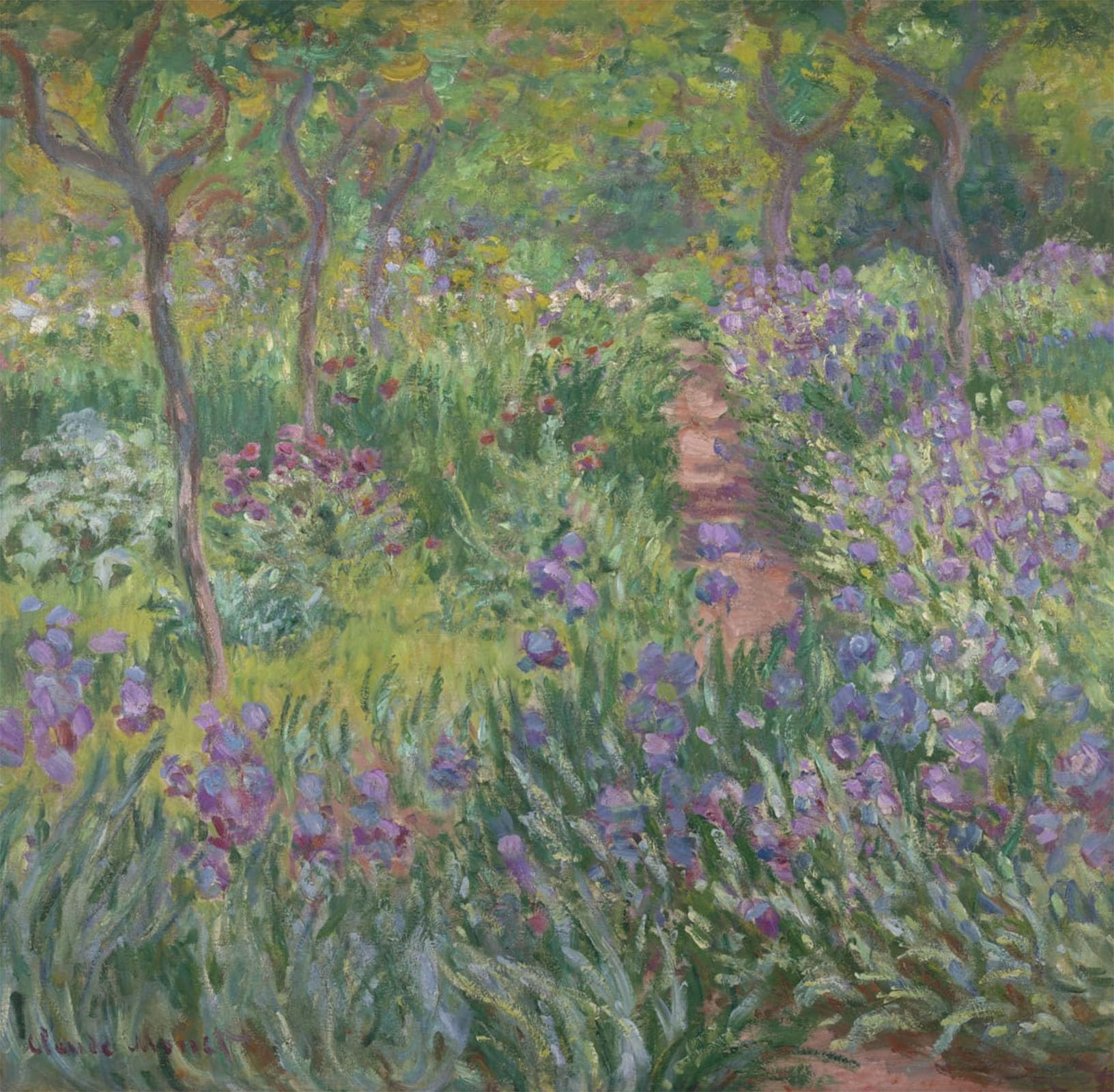 POSTERIIk Famous Print Pop Art Wall Art Graffiti the Artist by Claude Monet Art Prints for Home Decor 60x90cm