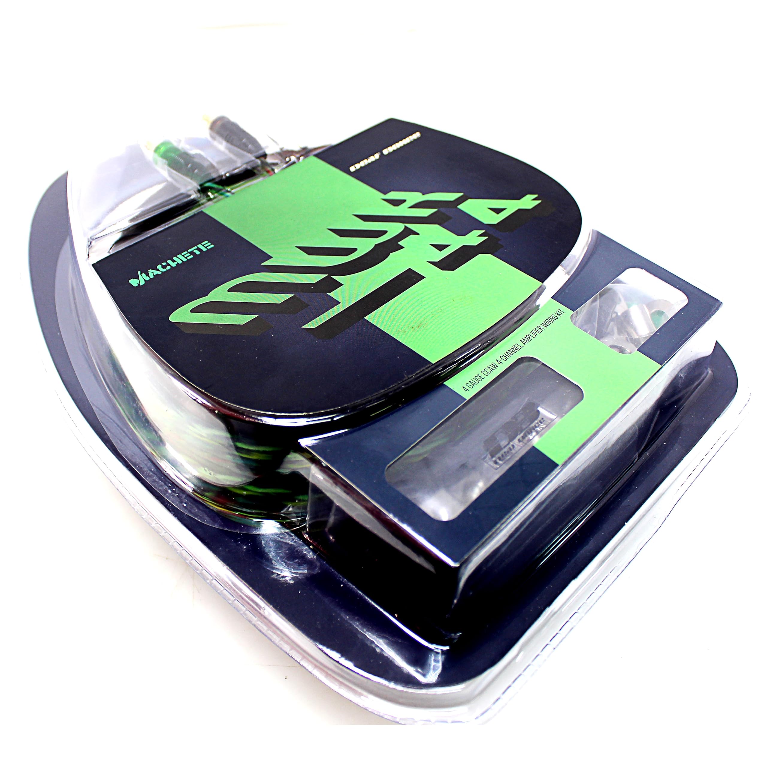 Deaf BonceMachete 4 GA CCAW 4 Channel Amplifier Wiring Kit MWK-44