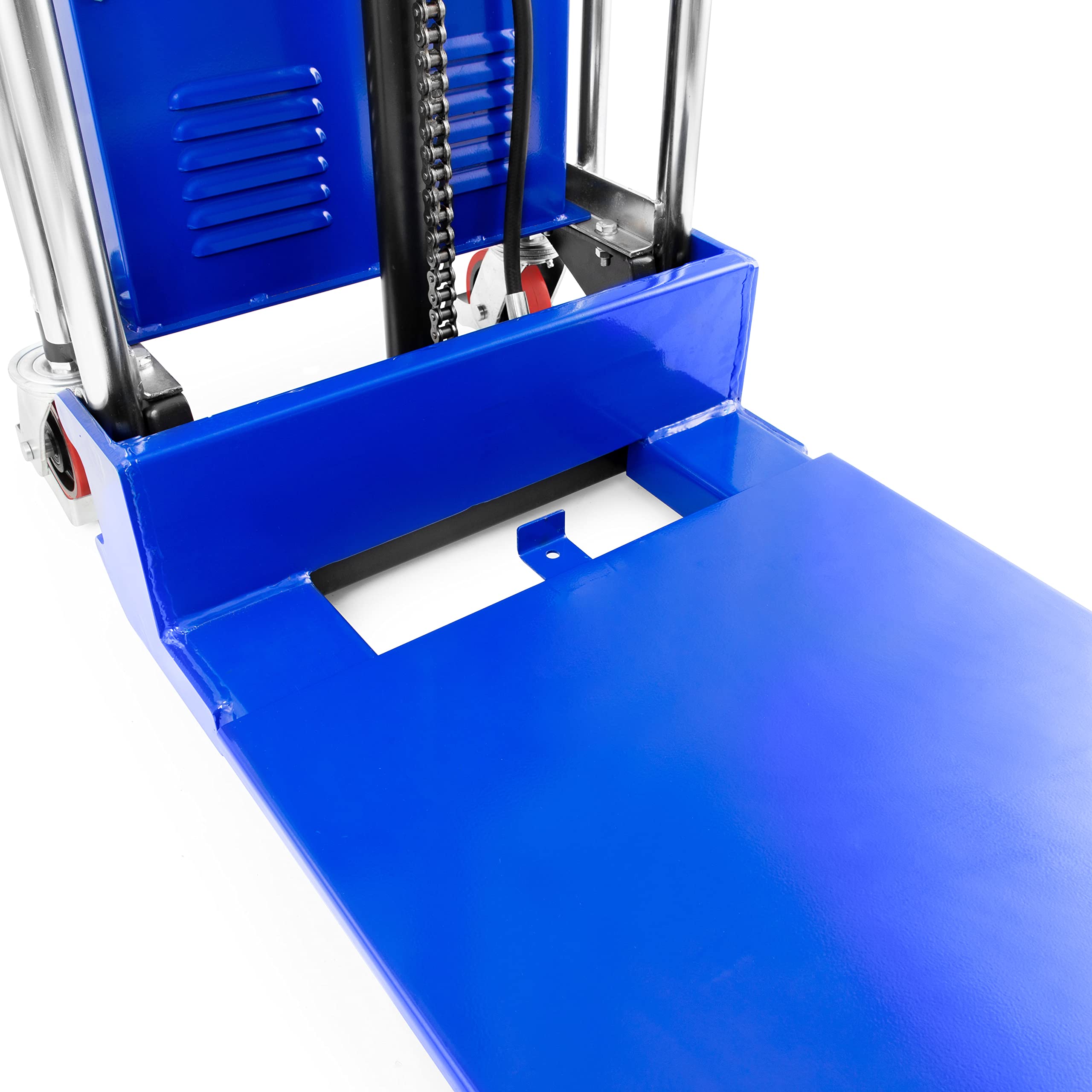 Pallit Elektro Mini Plattformstapler GO-E | 1500 mm Hubhöhe | 400 kg Tragkraft | Hochhubwagen mit abnehmbarer Plattform