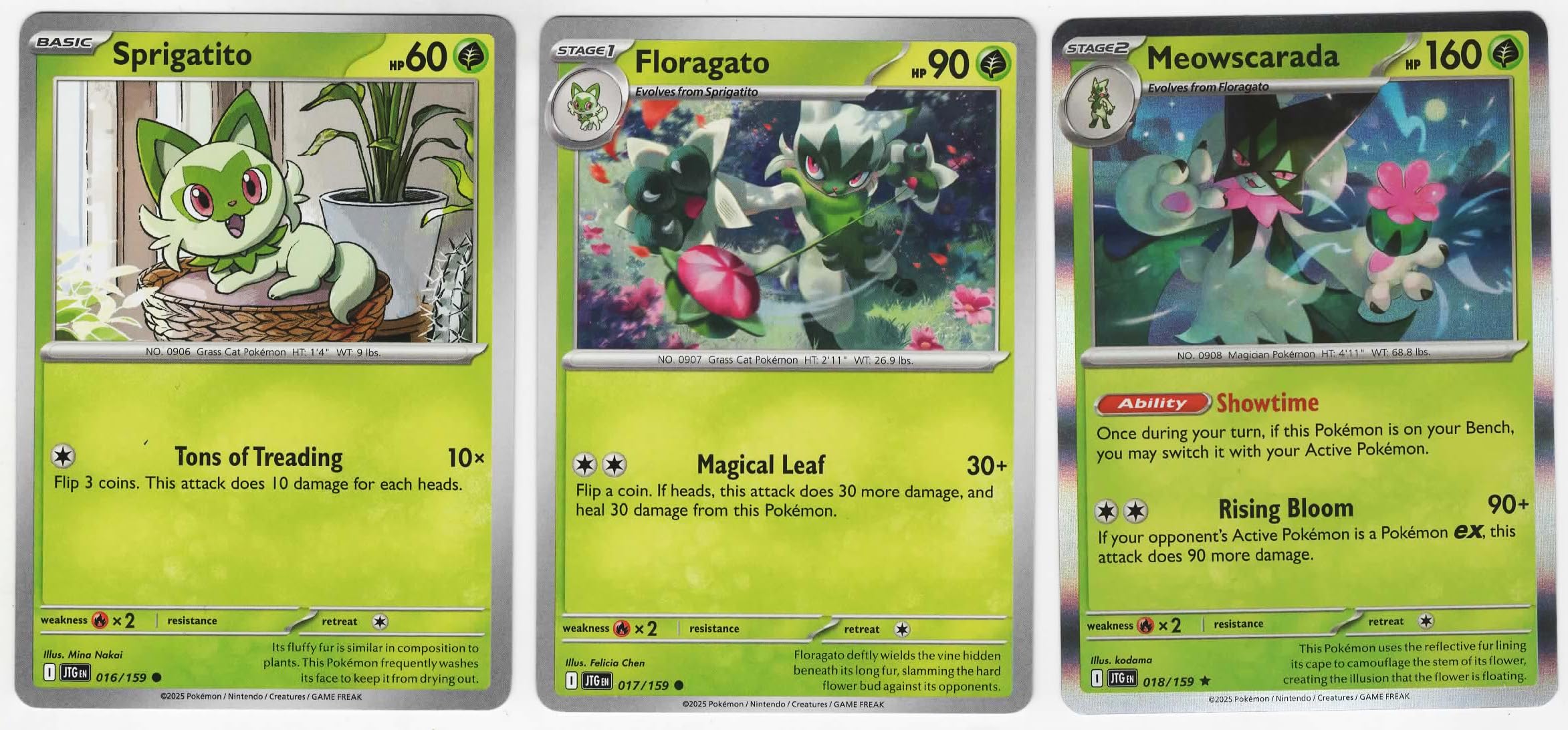 Amazon.com: Meowscarada 018/159 – Journey Together – Pokemon 3