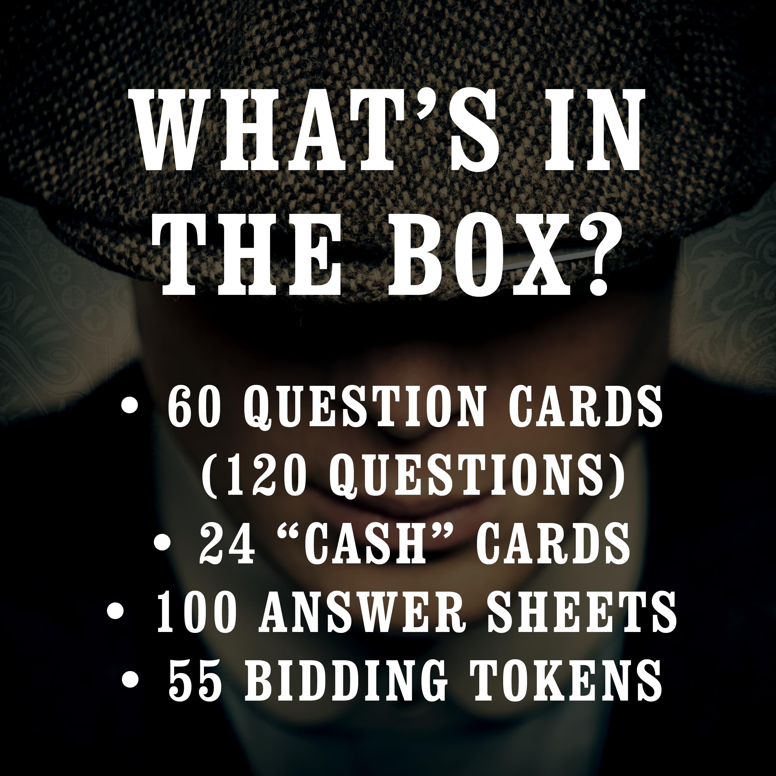 Ginger Fox Peaky Blinders Trivia Card Game, 17 cm x 5 cm - Image 3