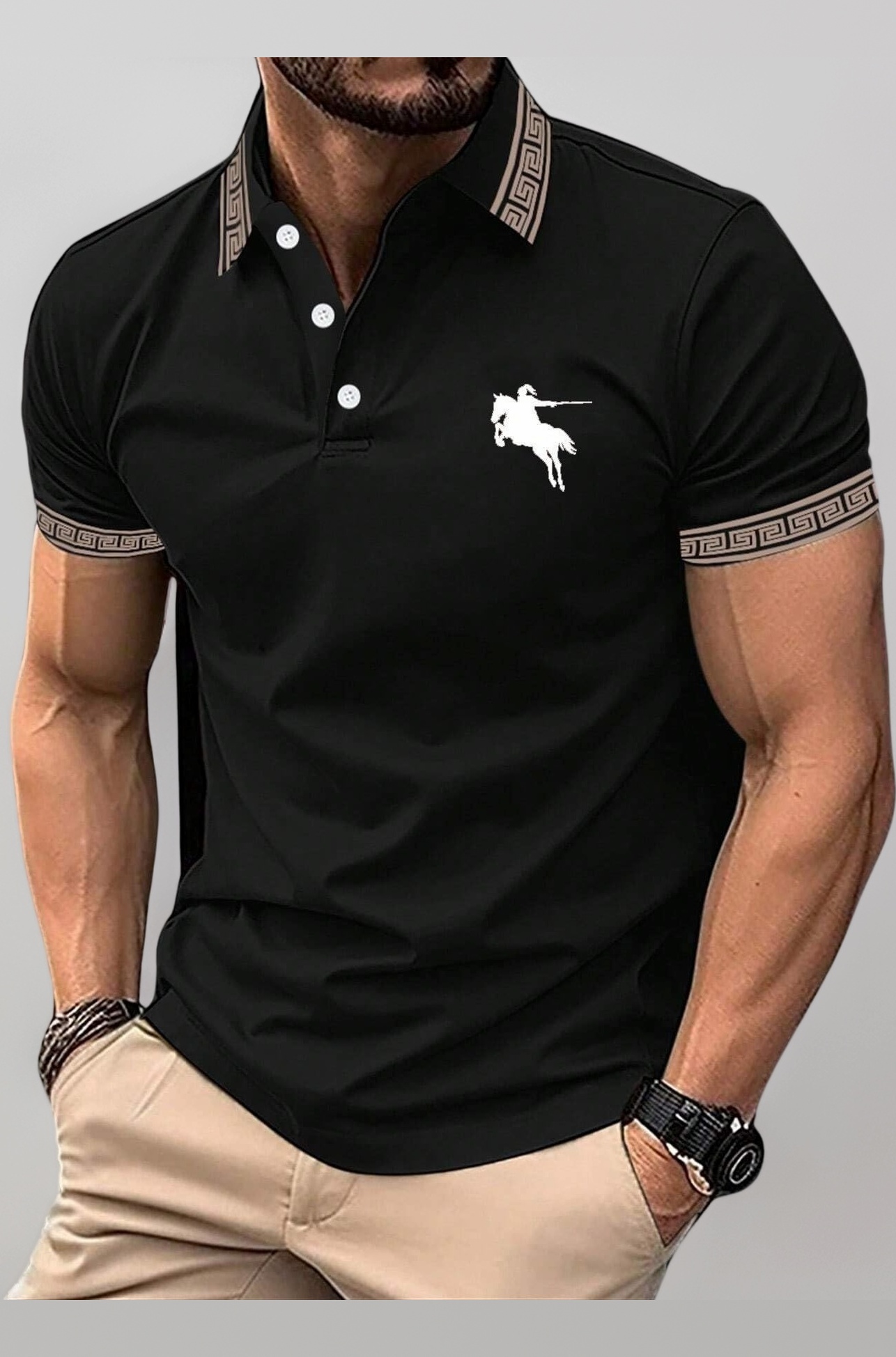 Polo T Shirt for Men || T Shirt for Man || Collar T Shirt Style Men (Packs Also Available) (Polo-34-37)