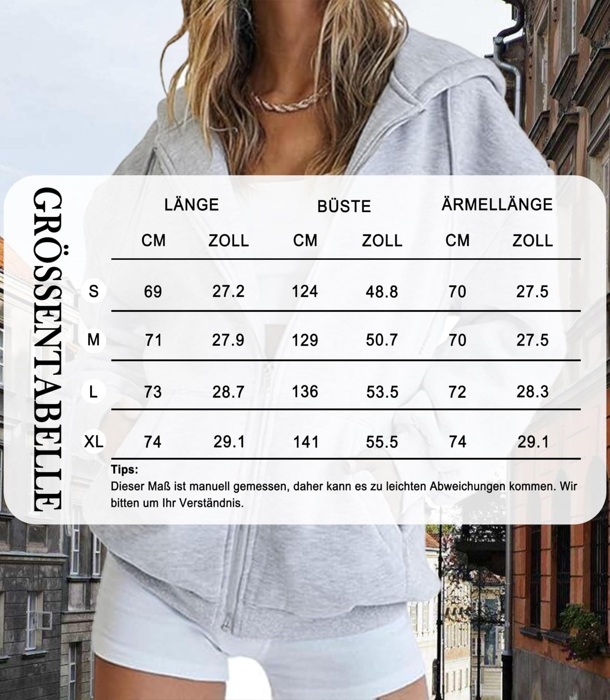 Timuspo Zipper Hoodie damska kurtka z długim rękawem, bluza z kapturem, oversize, zamek błyskawiczny, polar, jednokolorowa, jesienna, Y2k bluza z kapturem