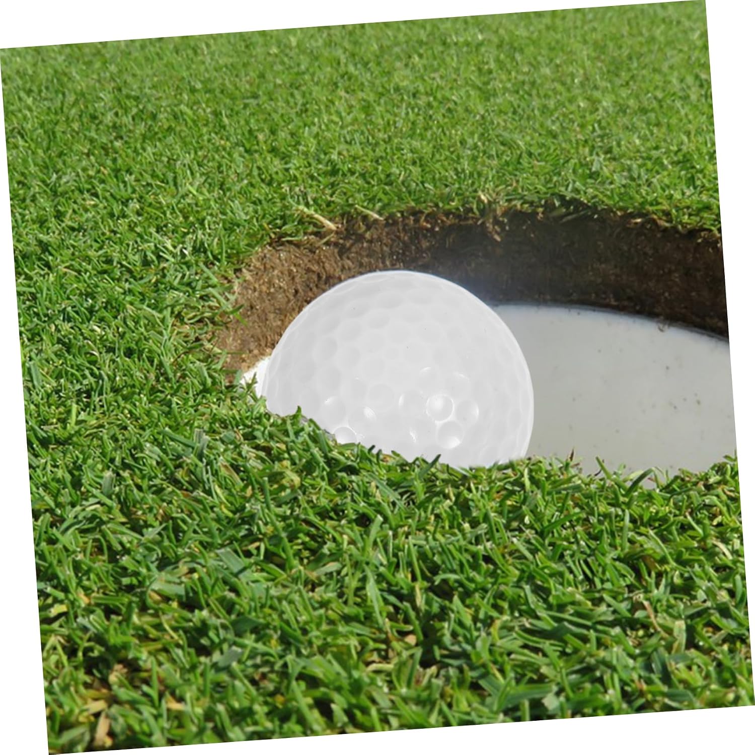 10pcs Indoor Golf Practice Lightweight Dual Putting for Indoor Swing Training Bright Color for Easy Visibility for Beginners