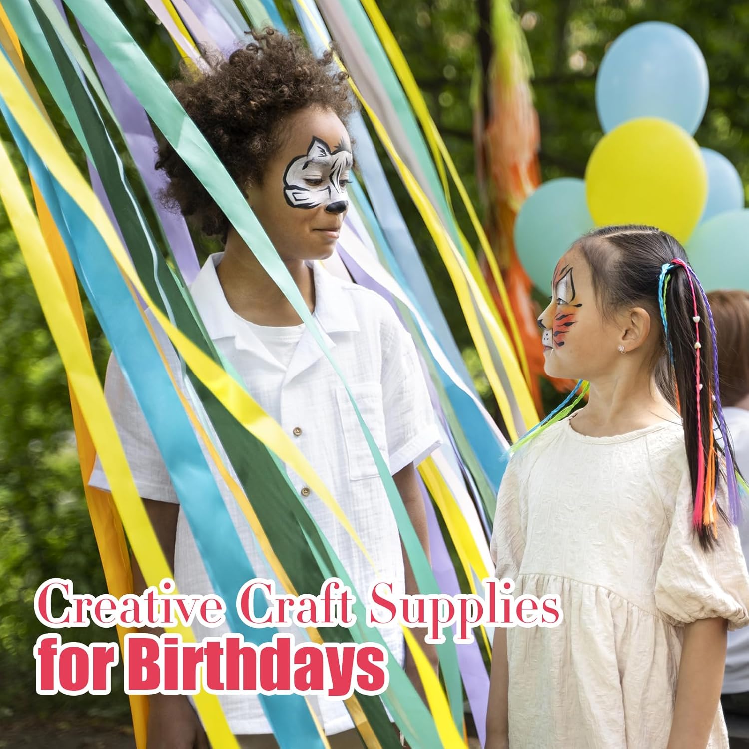 TANEMUDO 75 Roll 6150 ft Crepe Paper Streamer Roll for Party Decoration, Flower Making, Rainbow Streamer Crepe Paper Rolls for Birthday and Wedding (25 Colors)