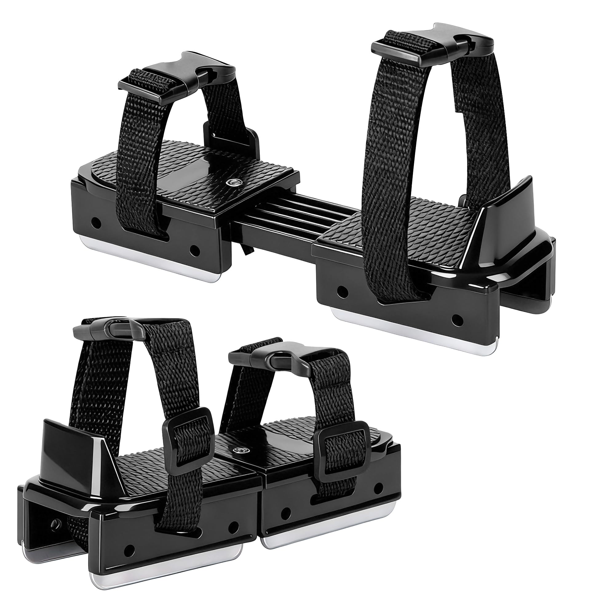 1 Pair Toddler Ice Skates- Adjustable Kids Ice Skates- Double Runner Ice Skates with Strap Fastening for Toddlers, Kids, Junior Skater