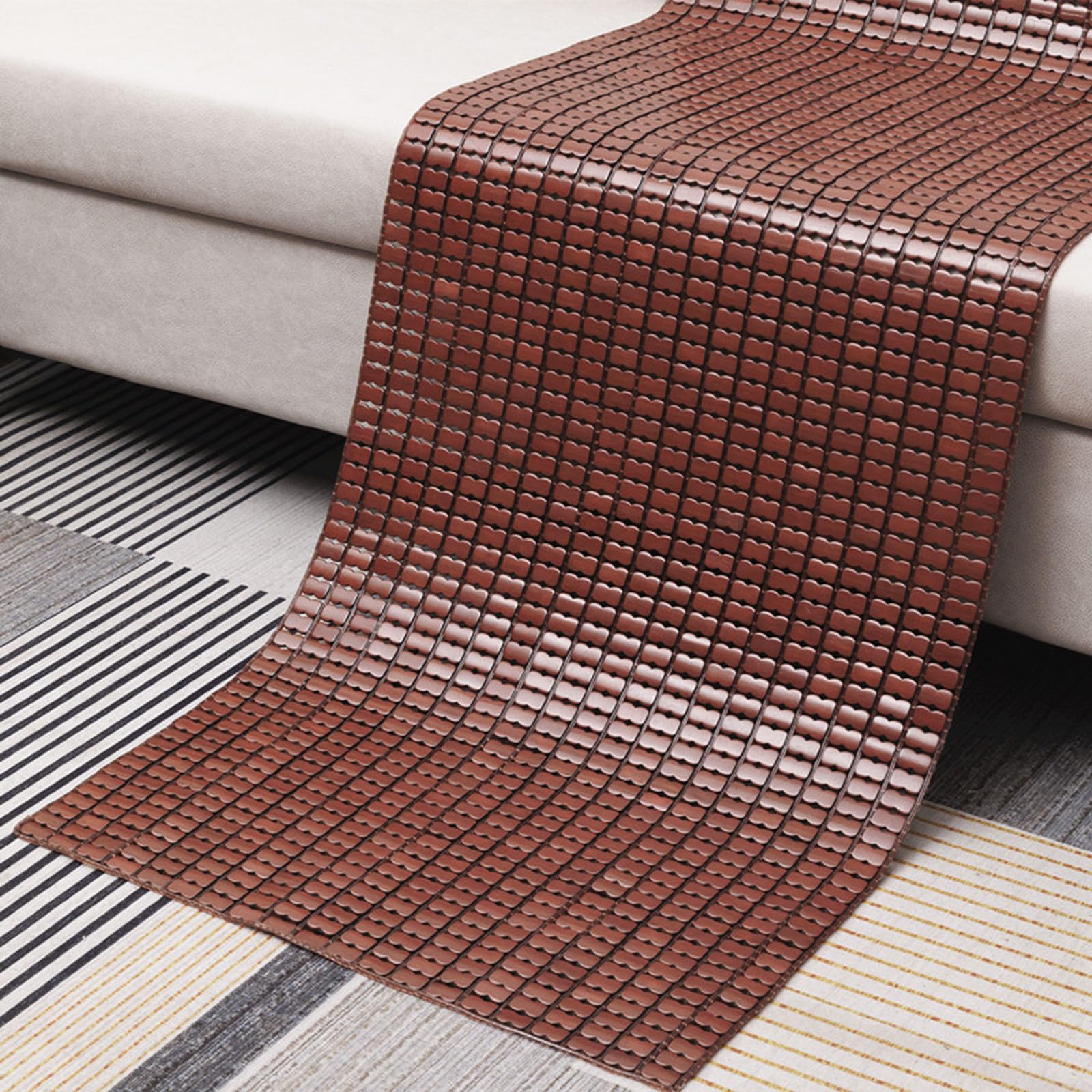 AYUWQZX Summer Bamboo Mat, Folding Air Condit ing For Bed Sofa Floor, Multiple Sizes(90x210cm(2.95x6.88ft))