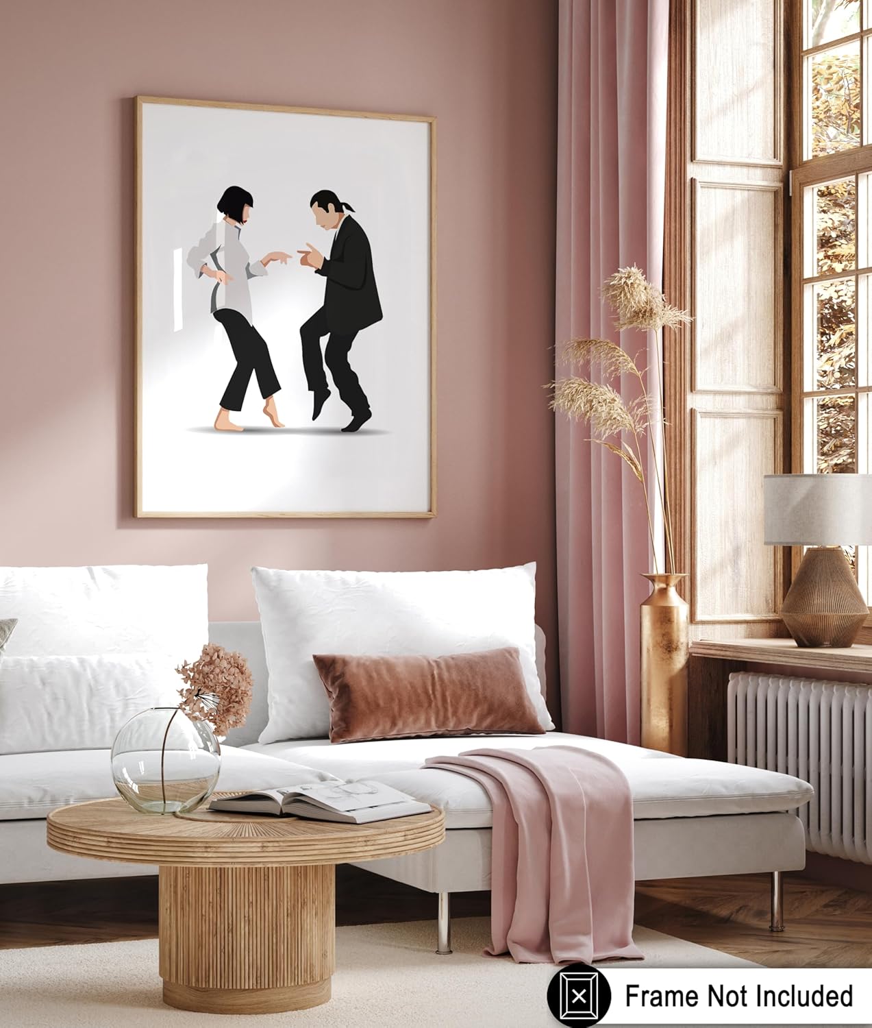 Poster Master Dance Scene Print - Classic Film The Twist Poster - Famous Movie Art - Gift for Men, Women & Dancers - Decor for Living Room or Studio - 16x20 UNFRAMED Wall Art