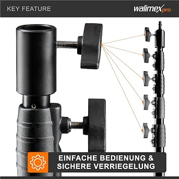 Walimex 600cm AIR Jumbo Light Tripod