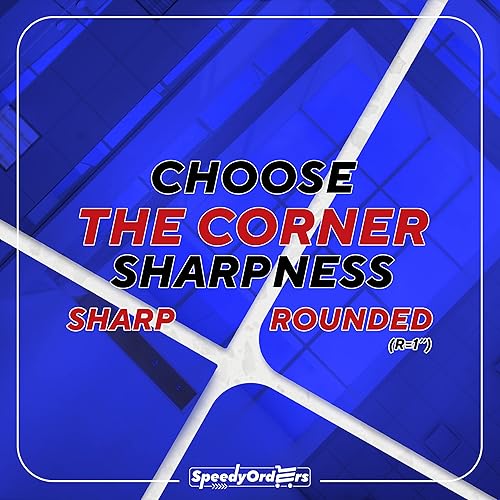 Miniatura 3 de SPEEDYORDERS espejo acrílico de lámina de plexiglás, espejo inastillable de plástico para paredes, decoración, manualidades, para el hogar, para