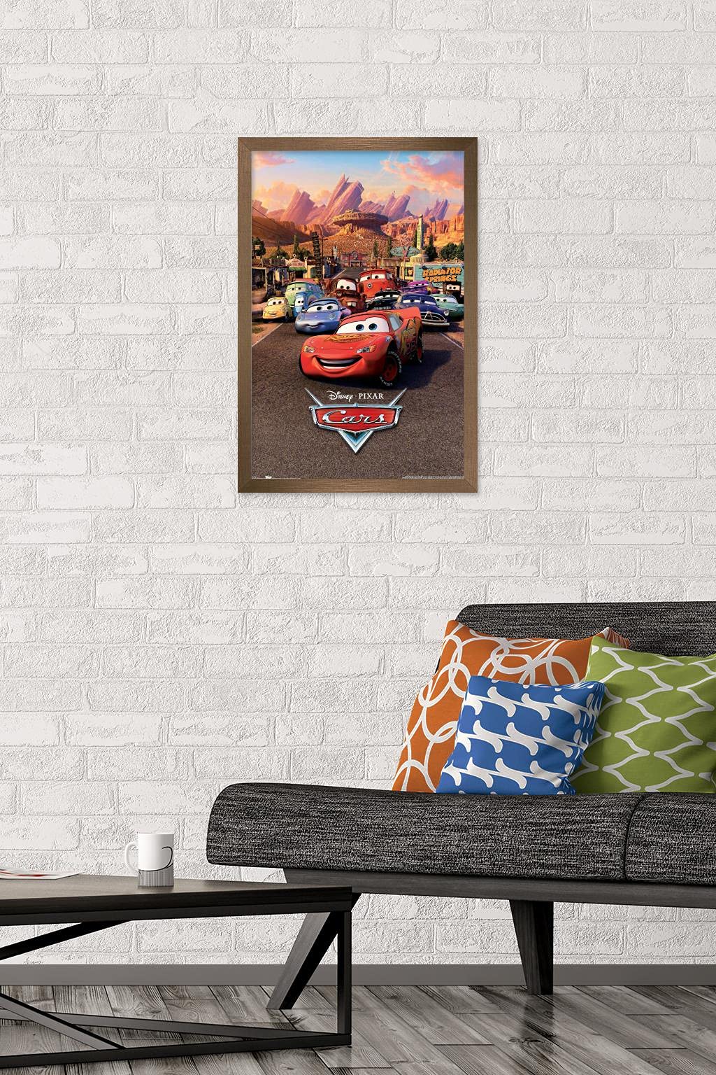 Kith x Disney Pixar Cars Poster カーズ　ピクサー Amazon.com: Disney Pixar Cars - One Sheet Wall Poster, 19L