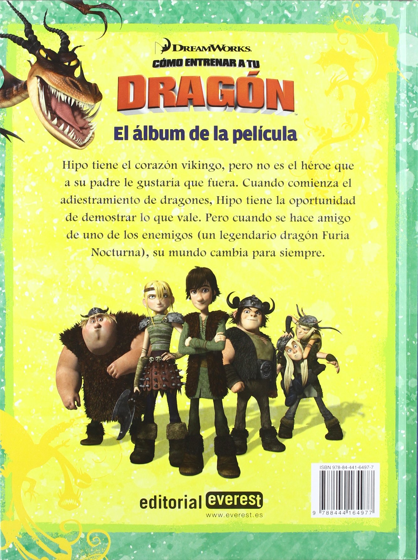 Cómo entrenar a tu dragón. El álbum de la película