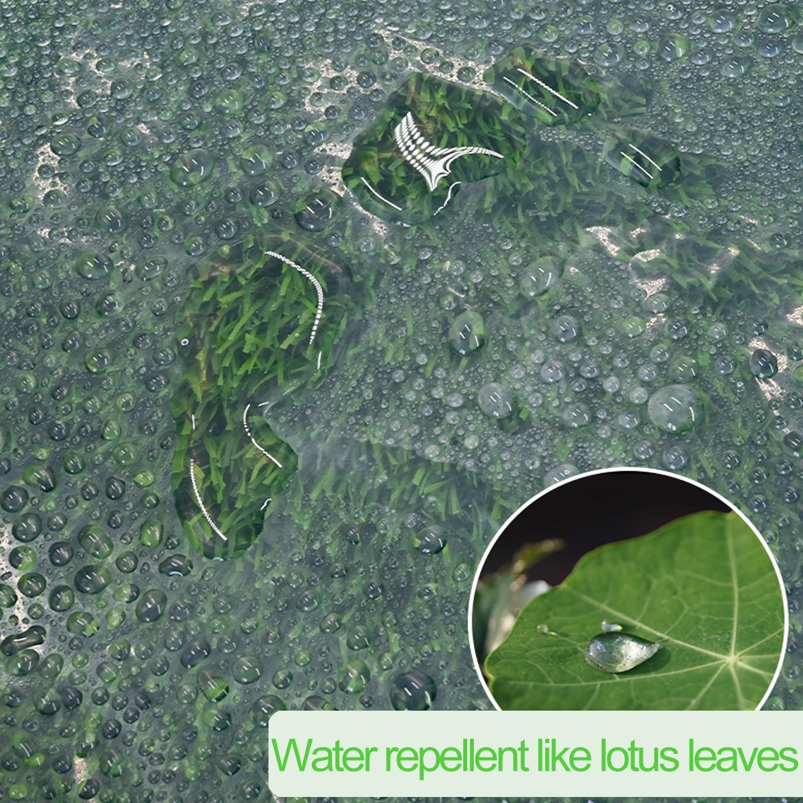 Wasserdichte Transparente Plane 2.5x4.5m | Mit Ösen Und Bindeseil | Garten Abdeckplane