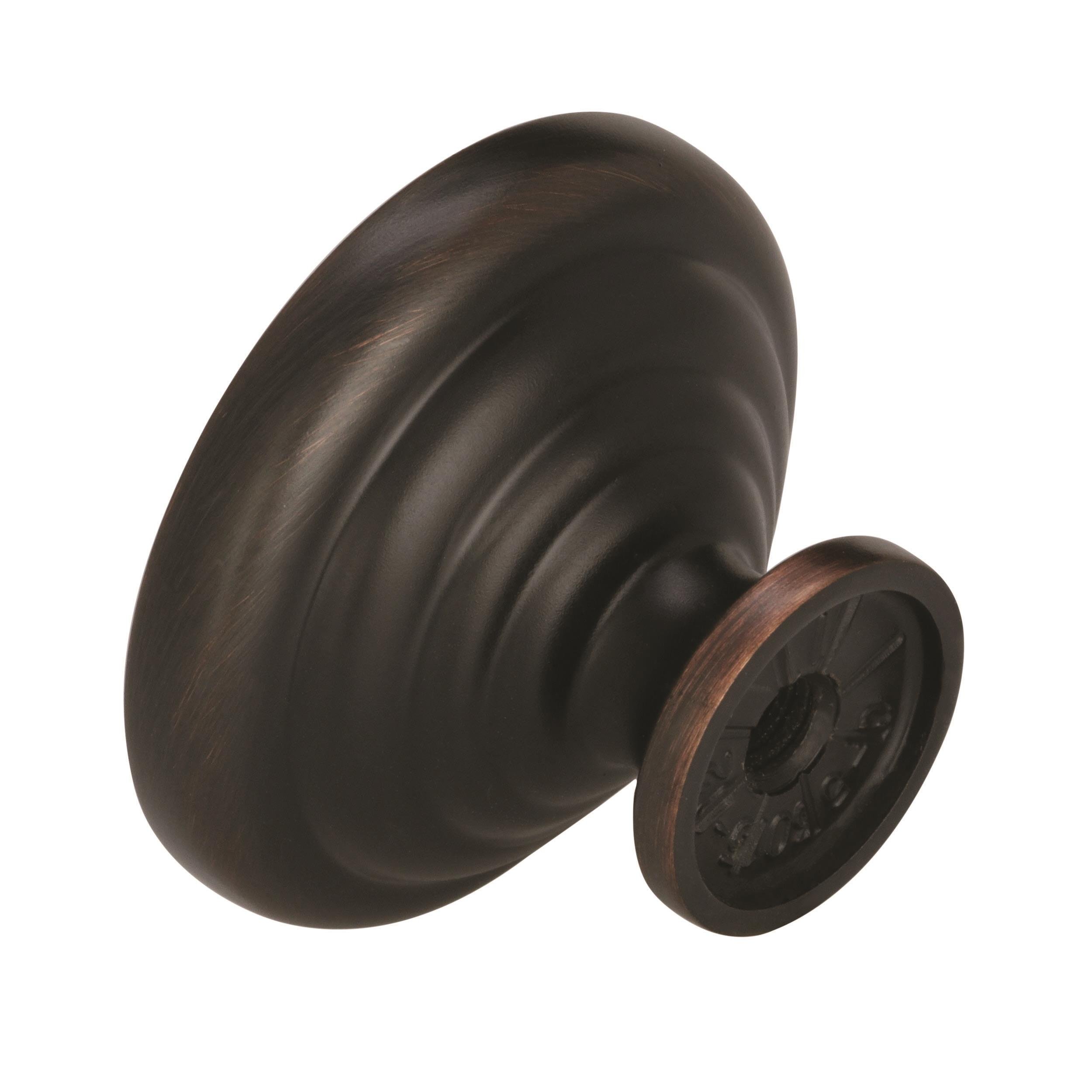 Amerock BP53015-ORB Allison Button Knob 1-1/4-Inch Diameter, Oil Rubbed Bronze, Oil-rubbed Bronze, Pack Of 1 - Image 4