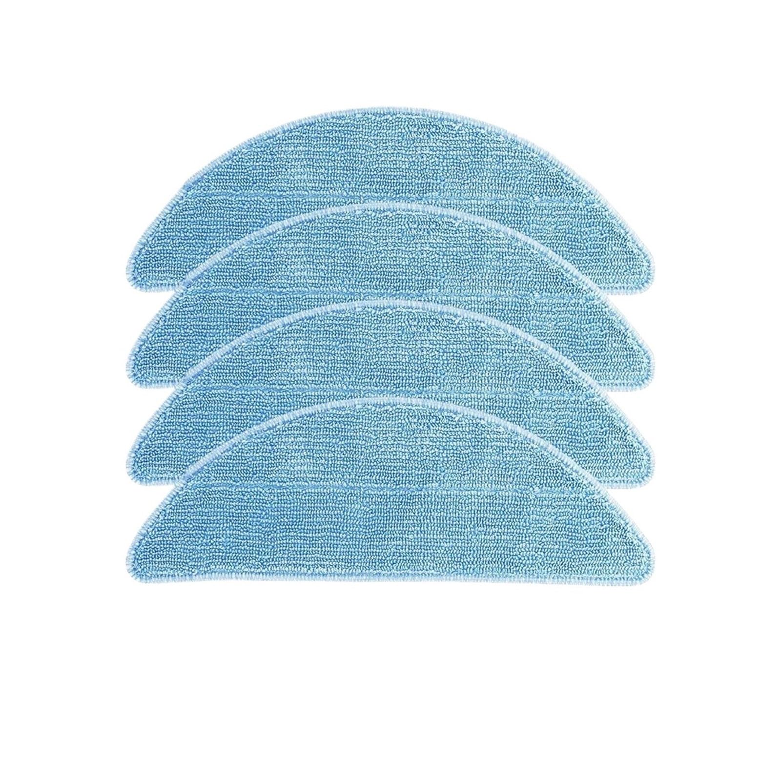 LMRXOFE Mop Cloths,Compatible For Neatsvor,M50 Rag Robot Vacuum Cleaner Parts Acssories(4 Pcs)