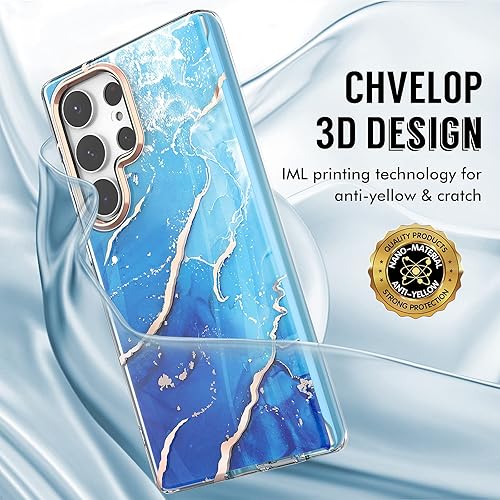 Miniatura 3 de Funda compatible con Samsung Galaxy S23 Ultra 5G de 6.8 pulgadas, funda protectora delgada y elegante, [sin protector de pantalla incorporado]