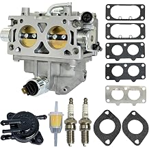 16100-Z9E-033 Carburetor Rebuild Kit Fit for GX630R GX630RH GX660 GX690 GX690R V-Twin Cylinder Engines Repalce16100-Z9E-023 16100-Z9E-003 with Fuel Pump