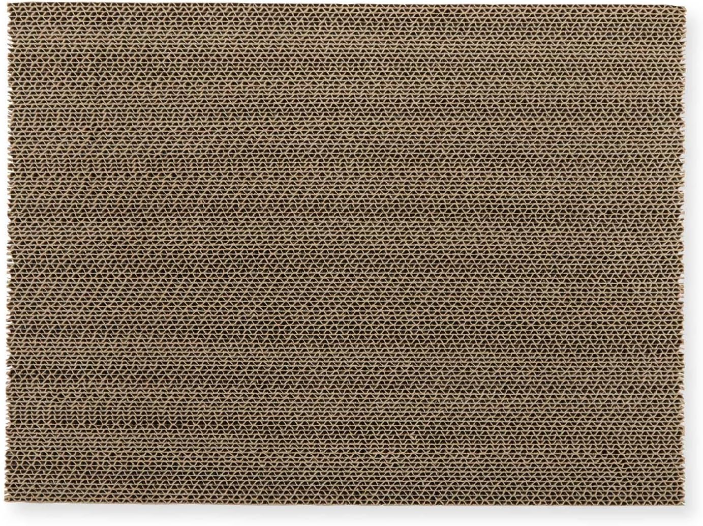 Necoichi Cardboard Cat Scratcher Bed for Indoor Cats - Cat Scratching Board (16" Wide, c. Replacement 2 Pads)