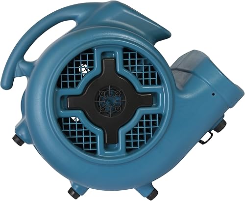Miniatura 82 de XPOWER P-630HC Pro 1/2 HP 2800 CFM Movimiento de aire centrífugo, secadora de alfombras, ventilador de piso, soplador, mango telescópico y ruedas