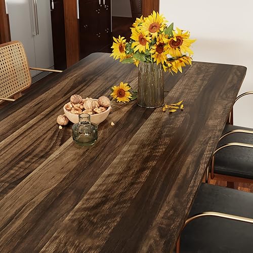 Miniatura 3 de Wallercity Papel adhesivo de madera marrón para encimeras, papel tapiz de madera para gabinetes, papel de contacto de grano de madera, vinilo