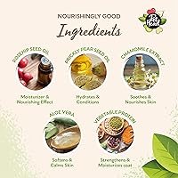 Vista 4 de Pet Head Mucky Pup - Acondicionador para cachorros Aroma de pera Acondicionador para cachorros a partir de 8 semanas Aseo profesional Vegano