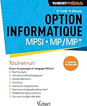 Download Option informatique MPSI-MP/MP* (2e édition actualisée) - Tout-en-un. Cours complet. Exercices et problèmes corrigés PDF