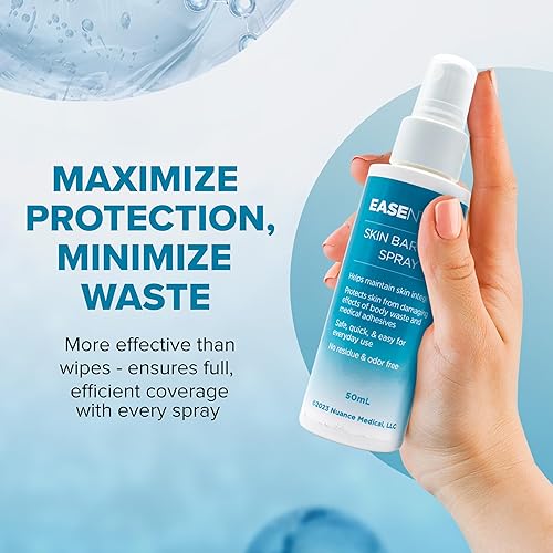 Miniatura 4 de Spray de barrera para la ostomía de secado rápido y bajos residuos, ideal para pieles sensibles, preparación de silicona en aerosol para aplicación