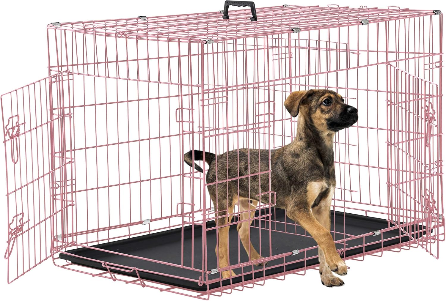 Medium Dog Crate Dog Cage, 30 Inch Dog Crates for Medium